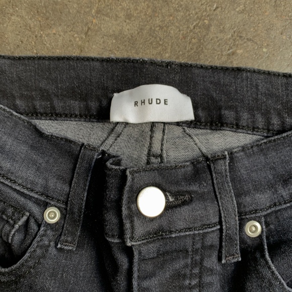 Rhude 1/1 Sample Rhude Denim Skinny Jeans - Picture 8 of 10
